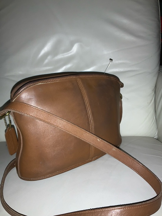 Rare Vtg 90’S Coach 9976 leather brown crossbody bag purse rare Anderson. - Picture 3 of 6